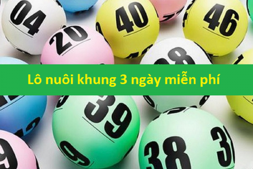 Cách bắt lô, cách vào tiền lô bạch thủ khung 3 ngày